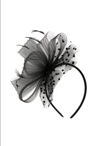 Morgan & Taylor - Black Tanya Fascinator