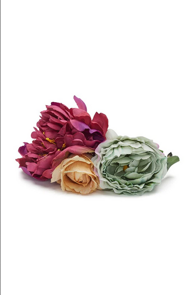 Morgan & Taylor - Floral Purple Combo Rina Headband FS1027