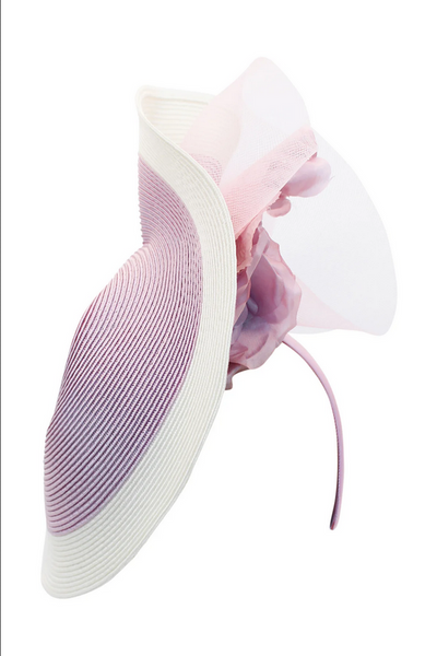 Morgan & Taylor - Pink Ivory Drew Fascinator