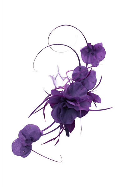 Morgan & Taylor - Purple Jada Fascinator