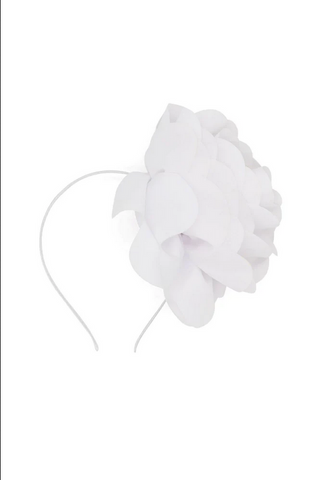 Morgan & Taylor - White Amy Fascinator FS401