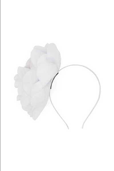 Morgan & Taylor - White Amy Fascinator FS401