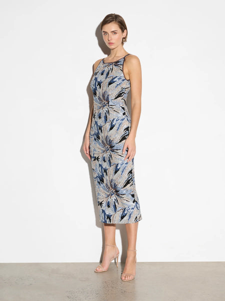 Moss & Spy - Azure Dress - Blue Navy Ivory