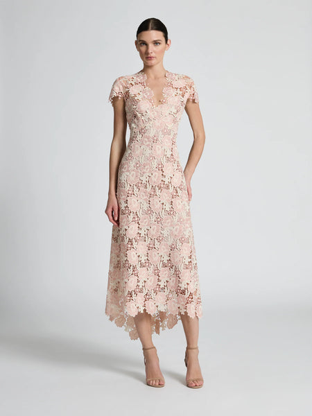 Moss & Spy - Belinda Dress - Blush Cream