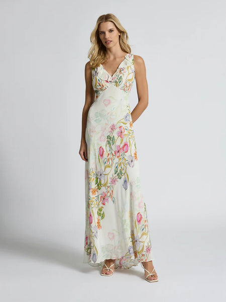 Moss & Spy - Catalina Maxi Dress - Ivory Floral