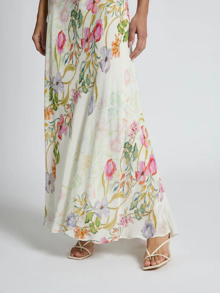 Moss & Spy - Catalina Maxi Dress - Ivory Floral