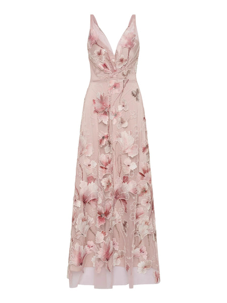 Moss & Spy - Elena Midi Dress - Blush Pink
