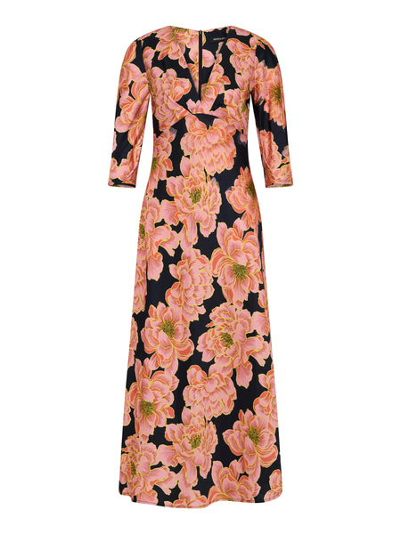 Moss & Spy - Kimberly Midi Dress - Pink Ink