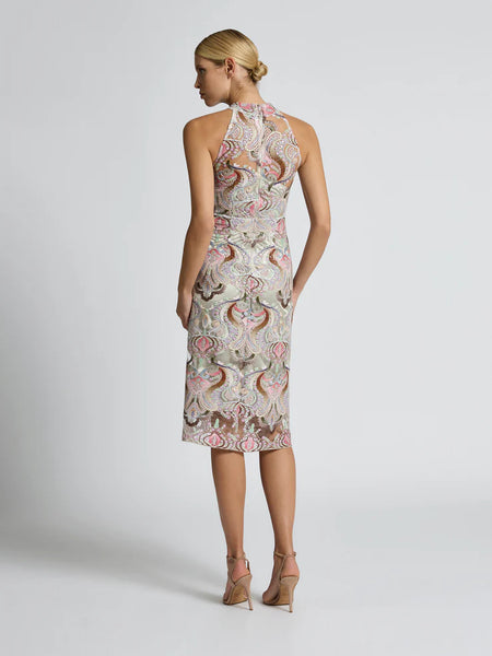 Moss & Spy - Paloma Sleveless Dress - Sorbet Nude