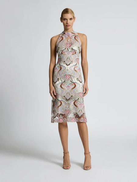 Moss & Spy - Paloma Sleveless Dress - Sorbet Nude