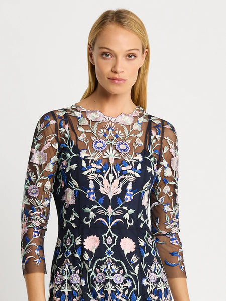 Moss & Spy - Yvette Dress - Ink Pink Mint