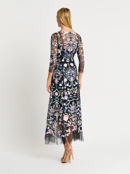 Moss & Spy - Yvette Dress - Ink Pink Mint