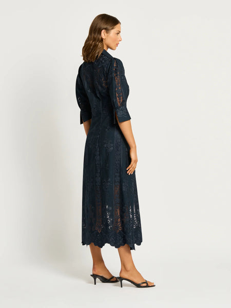 Moss & Spy - Kristen Shirt Dress - Midnight