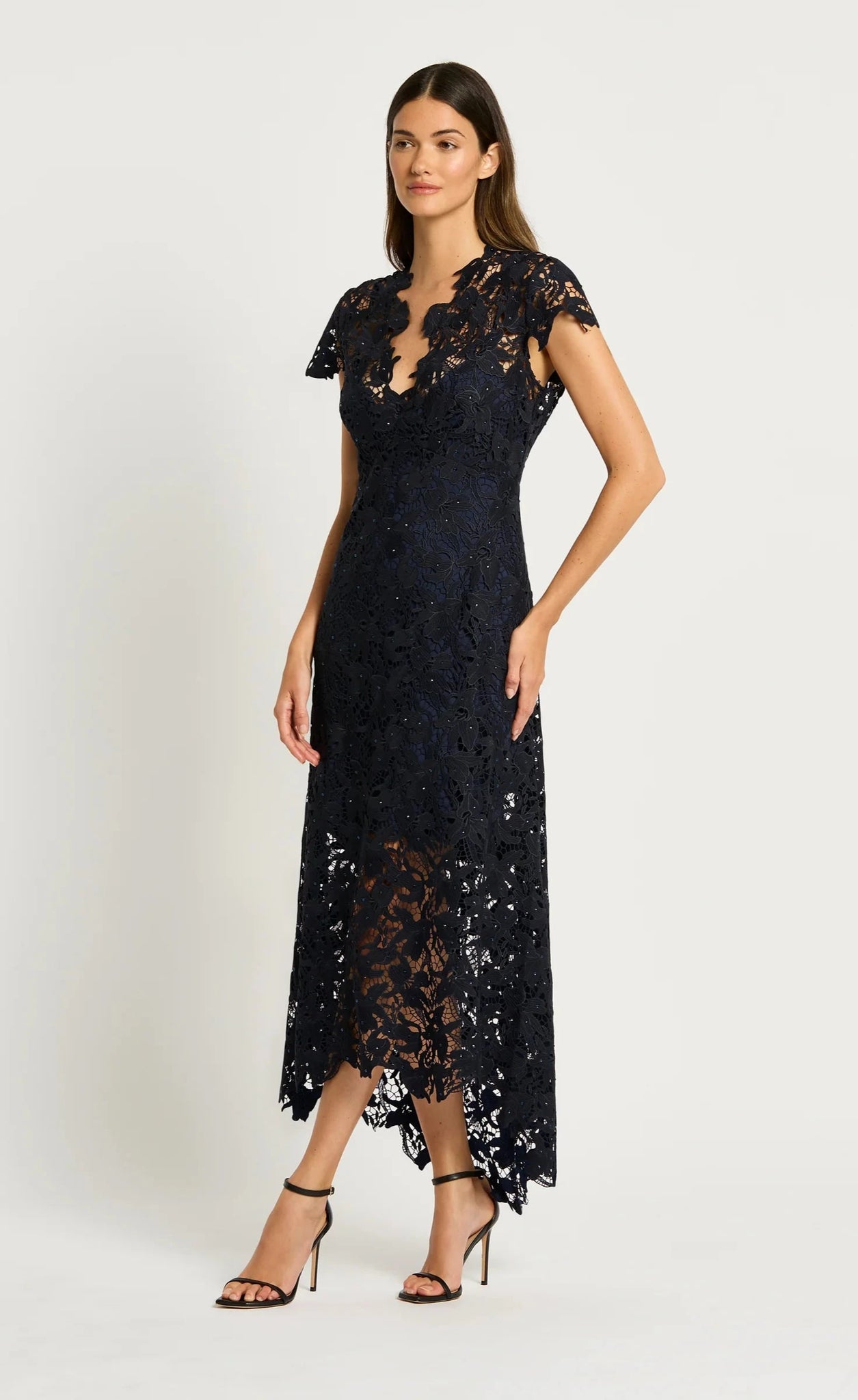 Moss & Spy - Belinda Dress - Navy