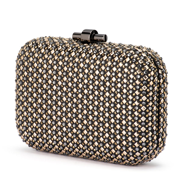 Olga Berg - METALLIC ELLEN Hotfix Clutch - OB6495