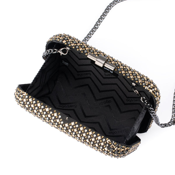 Olga Berg - METALLIC ELLEN Hotfix Clutch - OB6495
