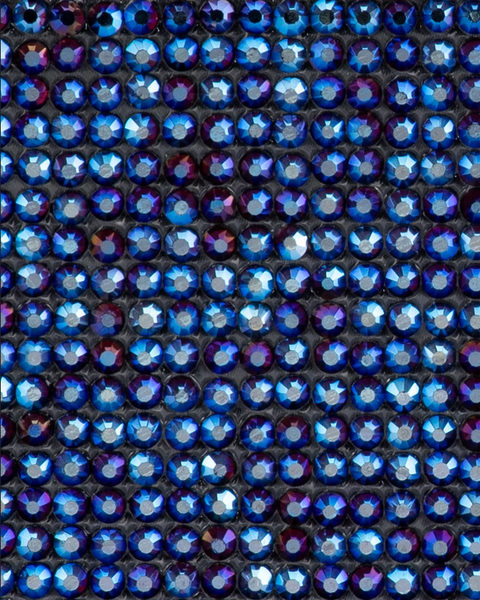 Olga Berg - Blue BAE Crystal Clutch OB2107