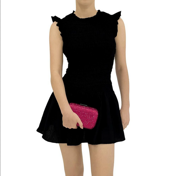 Olga Berg - Fucshia CAYDENCE Hotfix Clutch OB2060