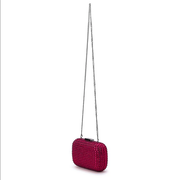 Olga Berg - Fucshia CAYDENCE Hotfix Clutch OB2060
