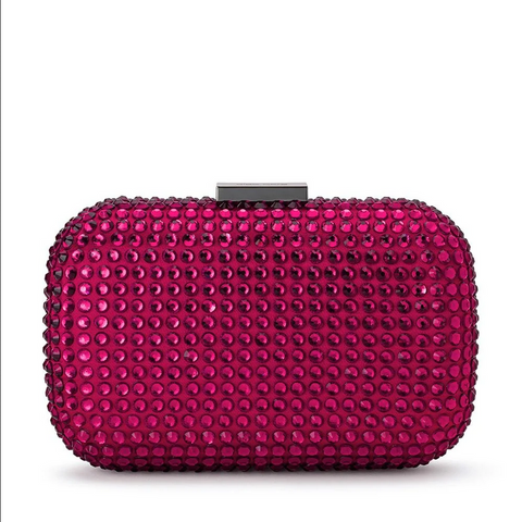 Olga Berg - Fucshia CAYDENCE Hotfix Clutch OB2060