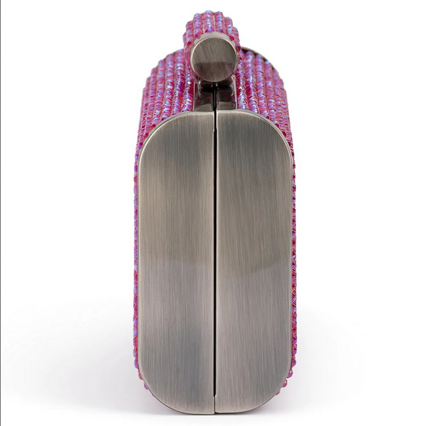 Olga Berg - Fuchsia BAE Crystal Clutch OB2107