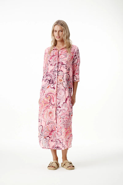 Oneseason - Long Daisy - Cotton - Rosewater Paisley