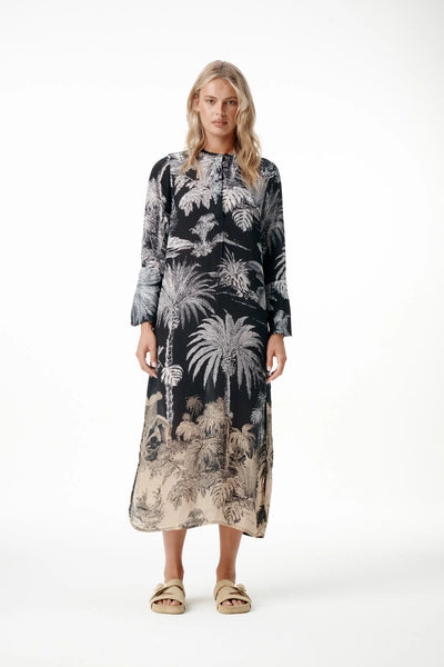 Oneseason - Long Genie - Viscose - Midnight Palm