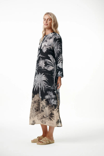 Oneseason - Long Genie - Viscose - Midnight Palm