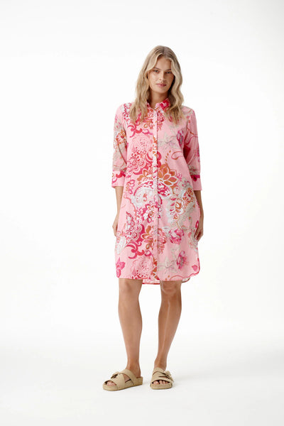 Oneseason - Middy Daisy - Cotton - Rose Paisley