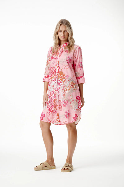 Oneseason - Middy Daisy - Cotton - Rose Paisley