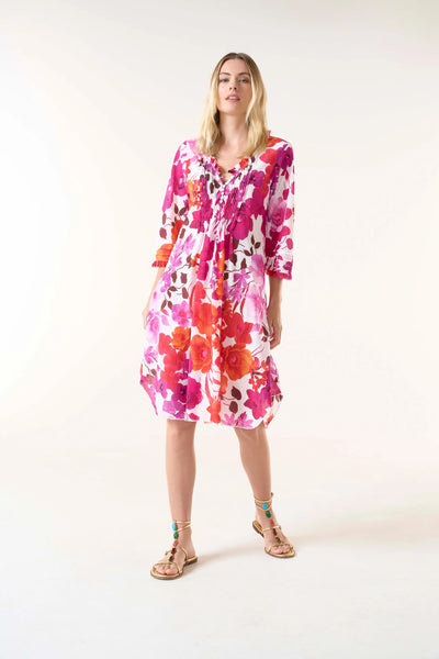 Oneseason - Middy Poppy - Cotton - Flamenco Pink