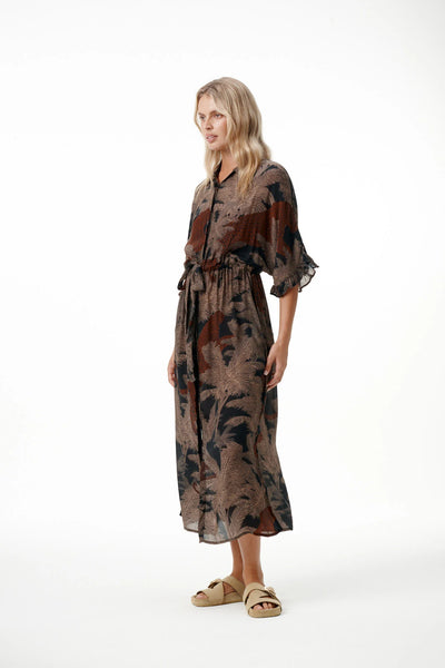 Oneseason - Jasmine - Cotton/Viscose - Palm Safari