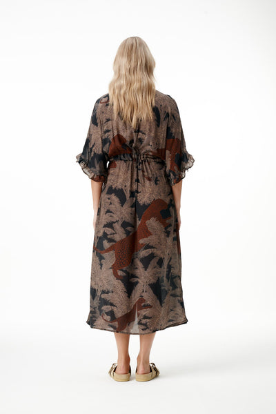 Oneseason - Jasmine - Cotton/Viscose - Palm Safari