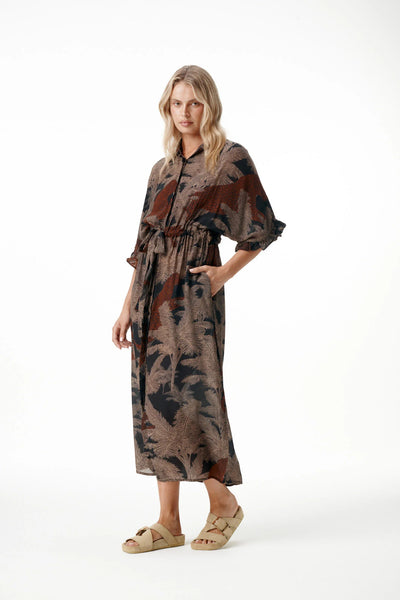 Oneseason - Jasmine - Cotton/Viscose - Palm Safari
