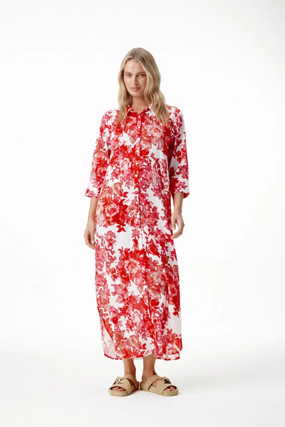 Oneseason - Long Daisy - Cotton - Rose Blanc White