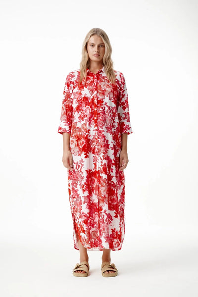 Oneseason - Long Daisy - Cotton - Rose Blanc White