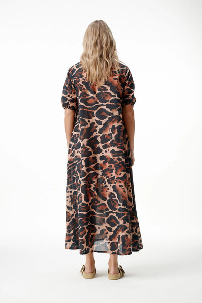 Oneseason - Long Grace Terra Leopard - Cotton - Leopard