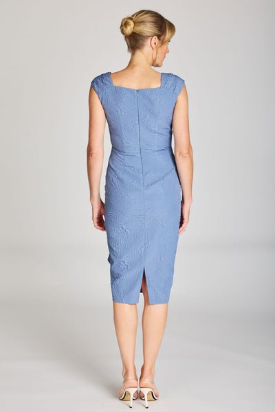 Pink Ruby - Stylish Moves Frill Dress - Duck Egg Blue