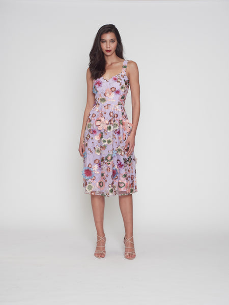 Romance - Wild Flower Dress - Pastel Orchid