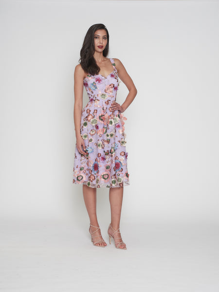 Romance - Wild Flower Dress - Pastel Orchid