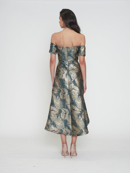 Romance - Milla Hi Lo Dress - Teal