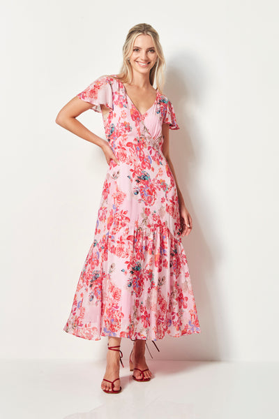Verge - Rosebud Dress - Print 9267WT FINAL SALE