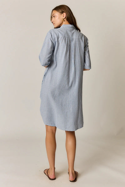 Rubyyaya - Cornelli Dress - Blue Stripe