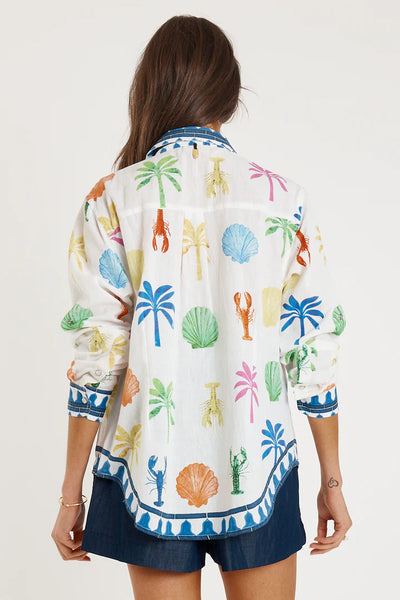 Rubyyaya - Rock Lobster Shirt - Print