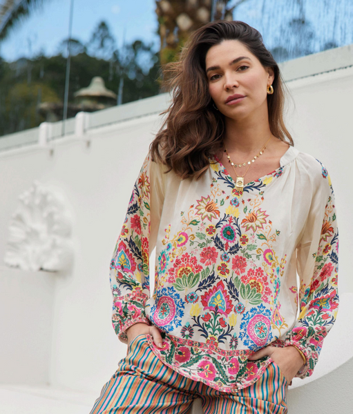 Rubyyaya - Camille Shirt -Multi FINAL SALE