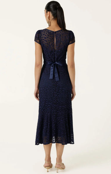 Sacha Drake - Affair of Honour Dress - Navy Lace
