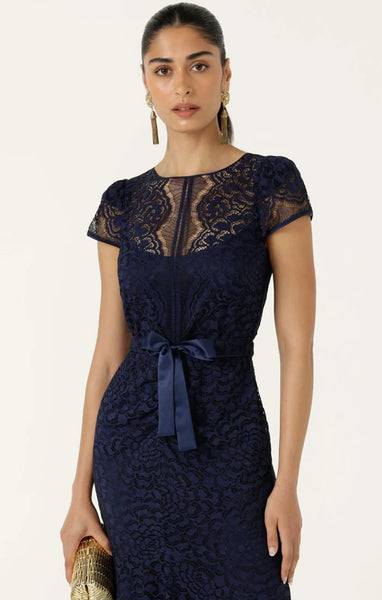 Sacha Drake - Affair of Honour Dress - Navy Lace