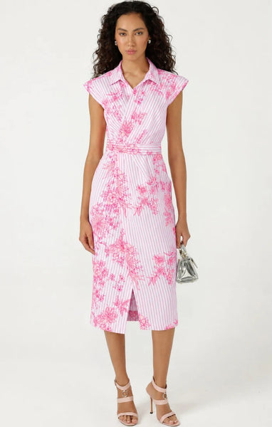 Sacha Drake - Alessandra Dress - Pink White