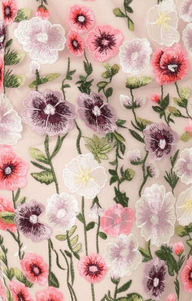 Sacha Drake - Alyssium Midi Dress - Pink Lilac Floral