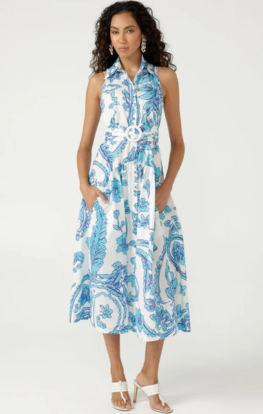 Sacha Drake - Anafi Dress - White Aqua